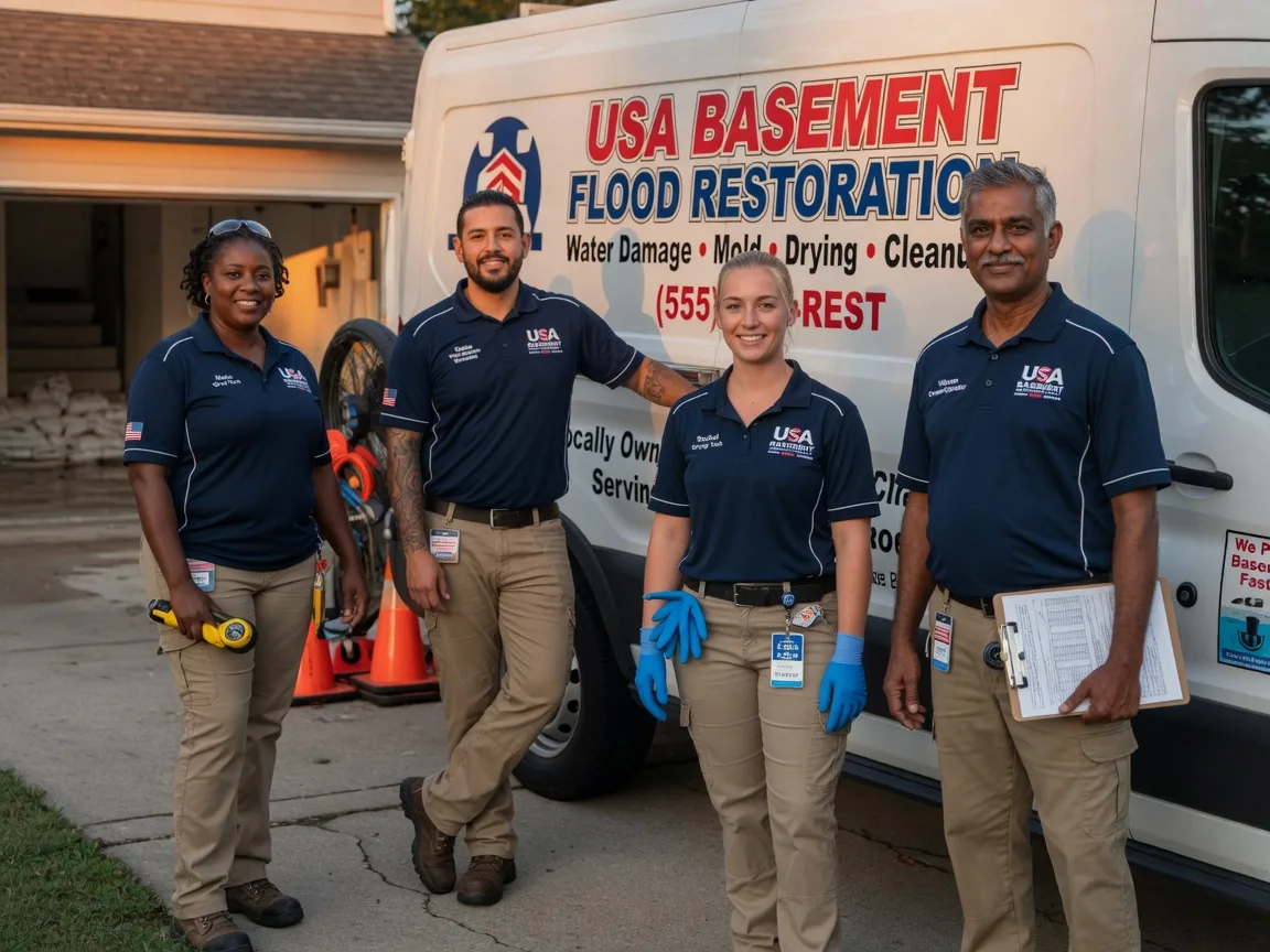 Basement Flood Cleanup company in Broughton, IL